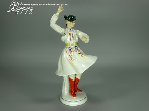 Купить фарфоровые статуэтки Schaubach Kunst, Танцовщица Земля Бавария, Германия